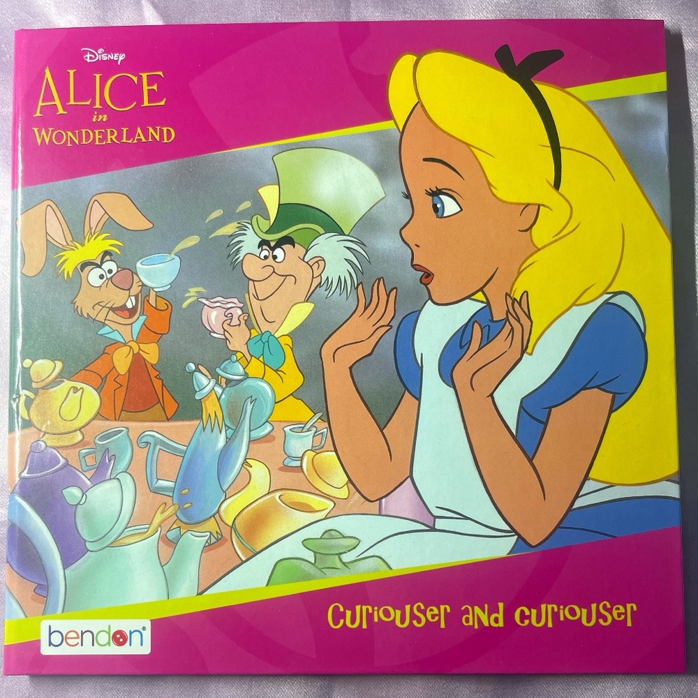 Alice in Wonderland Disney Book